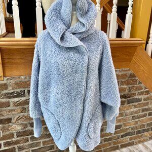 Baby Blue Dream'n Body Wrap/Jacket/Cardigan with Hood